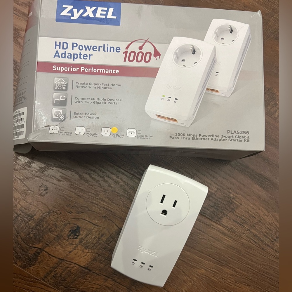 Zyxel HD Powerline Ethernet Adapter